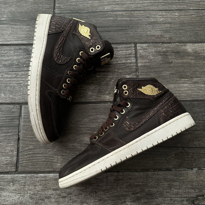 AIR JORDAN 1 HI RETRO PINNACLE BAROQUE BROWN 705050 205 NO BOX LEATHER SZ 10 S1 Yesterday's Fits Clothing Fashion Vintage Streetwear Fashion Item