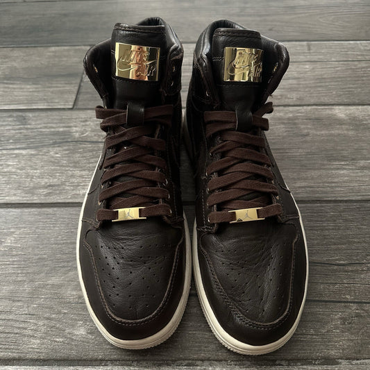 AIR JORDAN 1 HI RETRO PINNACLE BAROQUE BROWN 705050 205 NO BOX LEATHER SZ 10 S1 Yesterday's Fits Clothing Fashion Vintage Streetwear Fashion Item