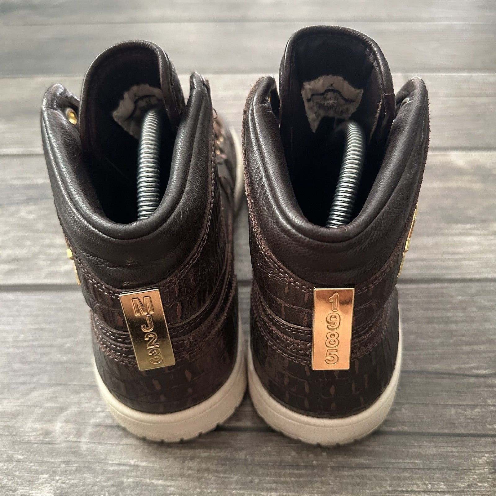AIR JORDAN 1 HI RETRO PINNACLE BAROQUE BROWN 705050 205 NO BOX LEATHER SZ 10 S1 Yesterday's Fits Clothing Fashion Vintage Streetwear Fashion Item