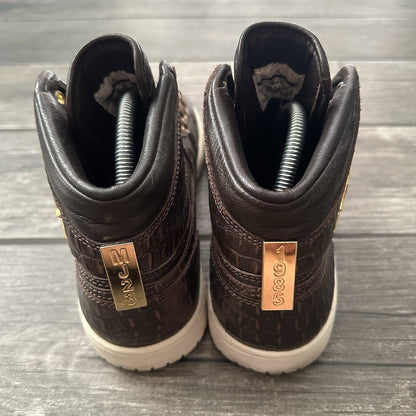AIR JORDAN 1 HI RETRO PINNACLE BAROQUE BROWN 705050 205 NO BOX LEATHER SZ 10 S1 Yesterday's Fits Clothing Fashion Vintage Streetwear Fashion Item