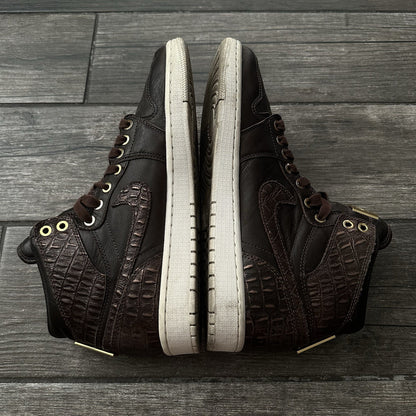 AIR JORDAN 1 HI RETRO PINNACLE BAROQUE BROWN 705050 205 NO BOX LEATHER SZ 10 S1 Yesterday's Fits Clothing Fashion Vintage Streetwear Fashion Item
