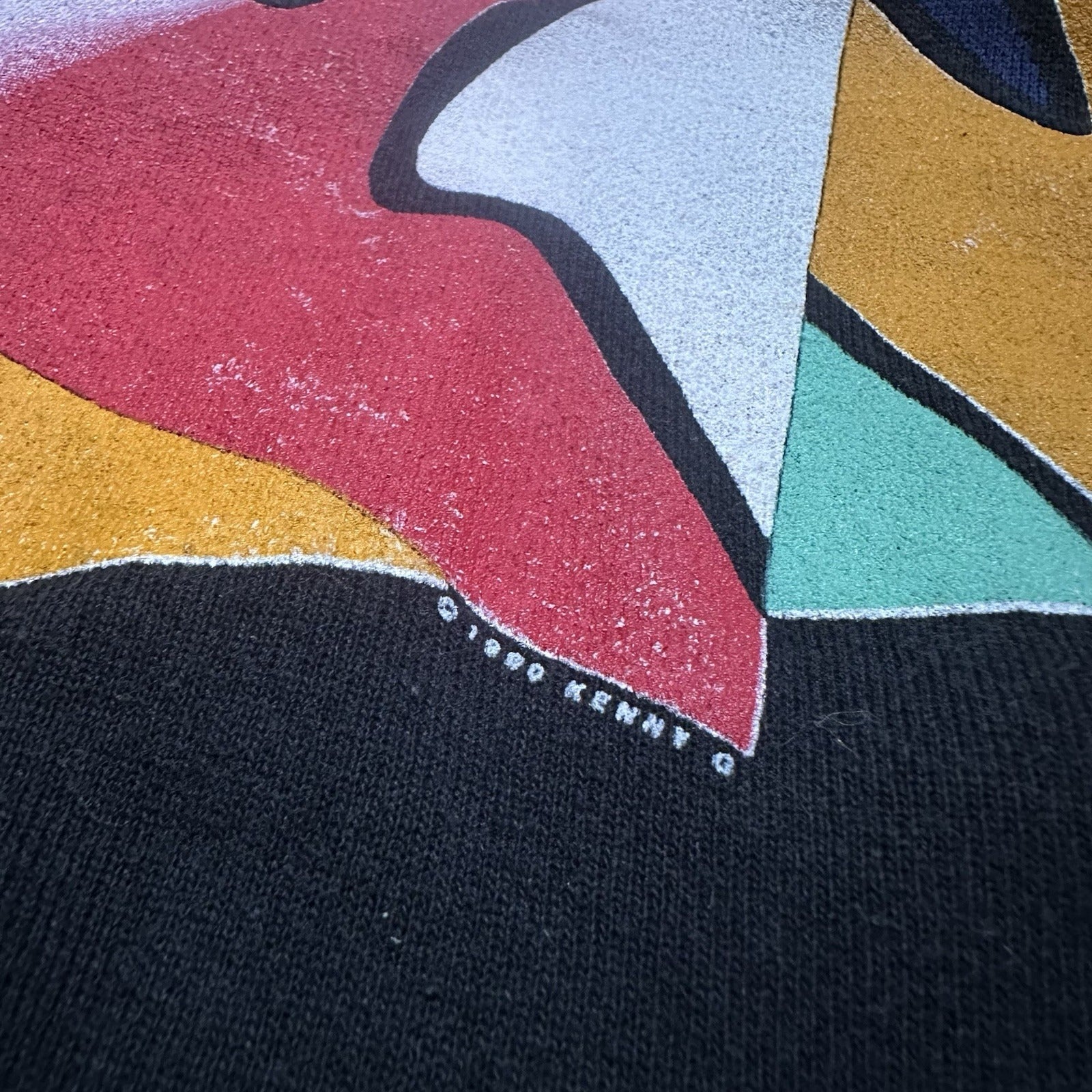 VTG 1990 KENNY G BLACK CREWNECK SWEATSHIRT MUSIC CONCERT PROMO SZ XL Yesterday's Fits Clothing Fashion Vintage Streetwear Fashion Item