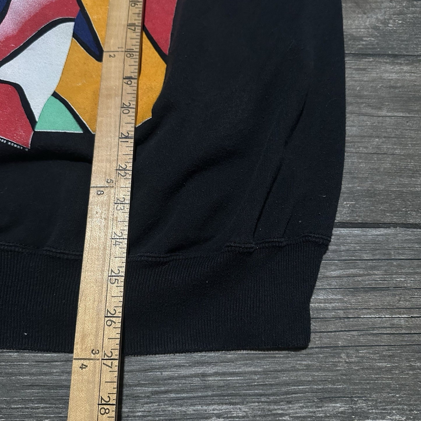 VTG 1990 KENNY G BLACK CREWNECK SWEATSHIRT MUSIC CONCERT PROMO SZ XL Yesterday's Fits Clothing Fashion Vintage Streetwear Fashion Item