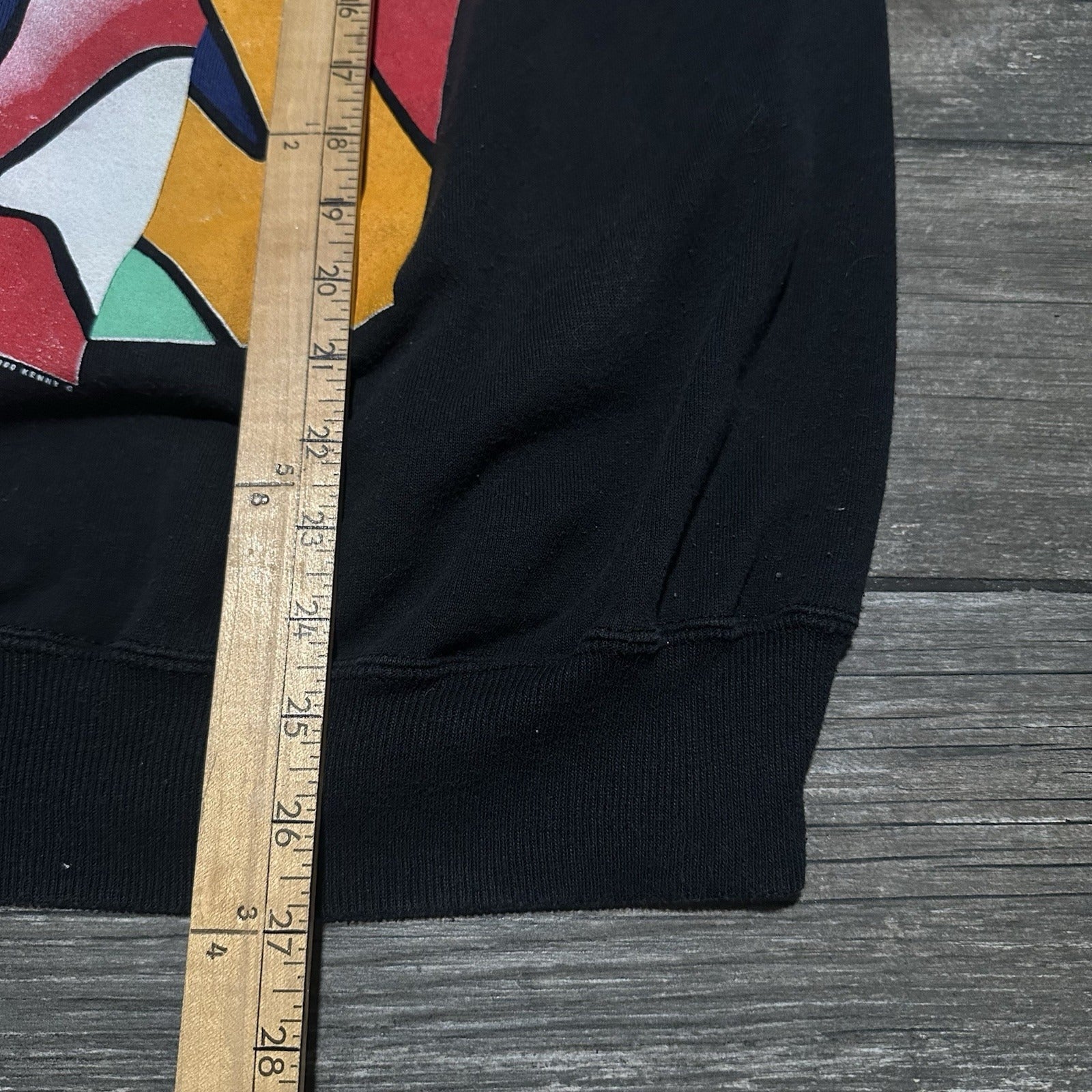 VTG 1990 KENNY G BLACK CREWNECK SWEATSHIRT MUSIC CONCERT PROMO SZ XL Yesterday's Fits Clothing Fashion Vintage Streetwear Fashion Item