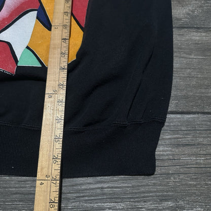 VTG 1990 KENNY G BLACK CREWNECK SWEATSHIRT MUSIC CONCERT PROMO SZ XL Yesterday's Fits Clothing Fashion Vintage Streetwear Fashion Item
