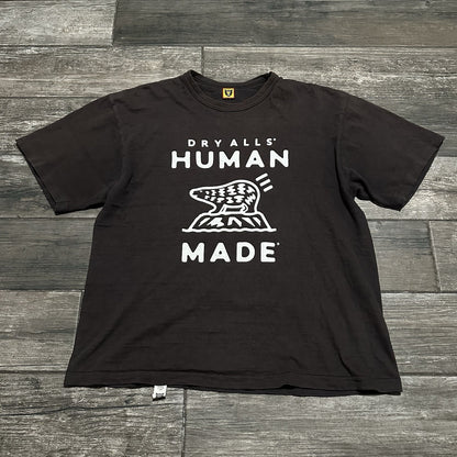 HUMAN MADE DRY ALLS 1919 POLAR BEAR BROWN T-SHIRT SZ XXL JAPAN MADE HUMAN MADE Clothing Fashion Vintage Streetwear Fashion Item