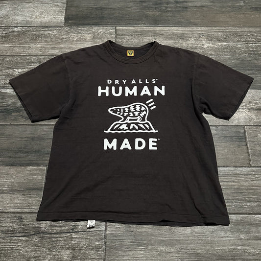HUMAN MADE DRY ALLS 1919 POLAR BEAR BROWN T-SHIRT SZ XXL JAPAN MADE HUMAN MADE Clothing Fashion Vintage Streetwear Fashion Item