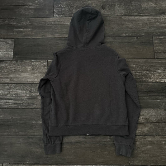 Y2K HOLLISTER FLEECE SHERPA LINED HOODIE SWEATSHIRT FULL ZIP GREY SZ M Yesterday's Fits Clothing Fashion Vintage Streetwear Fashion Item