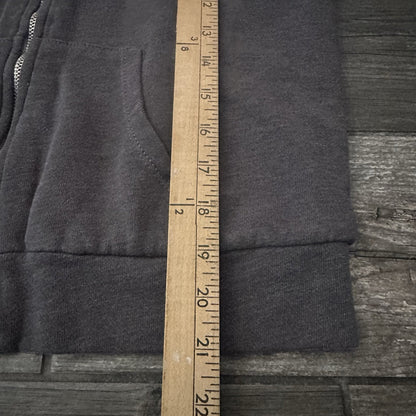 Y2K HOLLISTER FLEECE SHERPA LINED HOODIE SWEATSHIRT FULL ZIP GREY SZ M Yesterday's Fits Clothing Fashion Vintage Streetwear Fashion Item