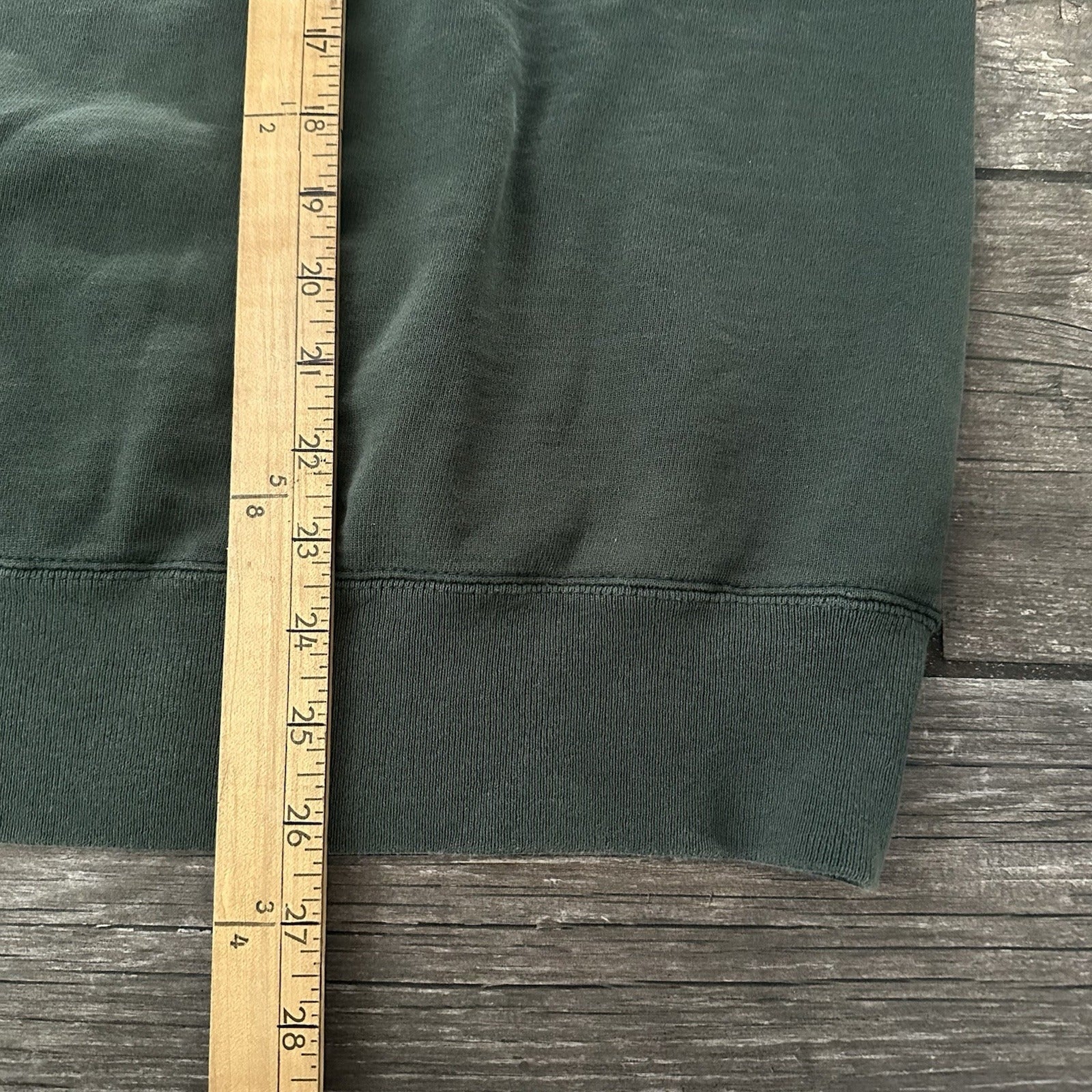 VTG 90s CHAMPION DISTRESSED FOREST GREEN CREWNECK SWEATSHIRT SZ XL CURSIVE Yesterday's Fits Clothing Fashion Vintage Streetwear Fashion Item