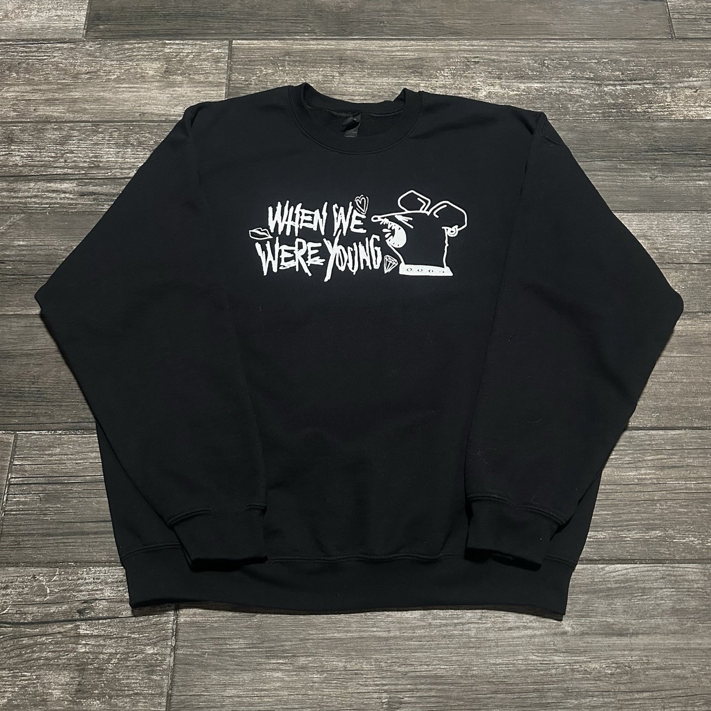 2025 WHEN WE WERE YOUNG EMO FESTIVAL LAS VEGAS SWEATSHIRT BLACK XL BLINK-182 Yesterday's Fits Clothing Fashion Vintage Streetwear Fashion Item