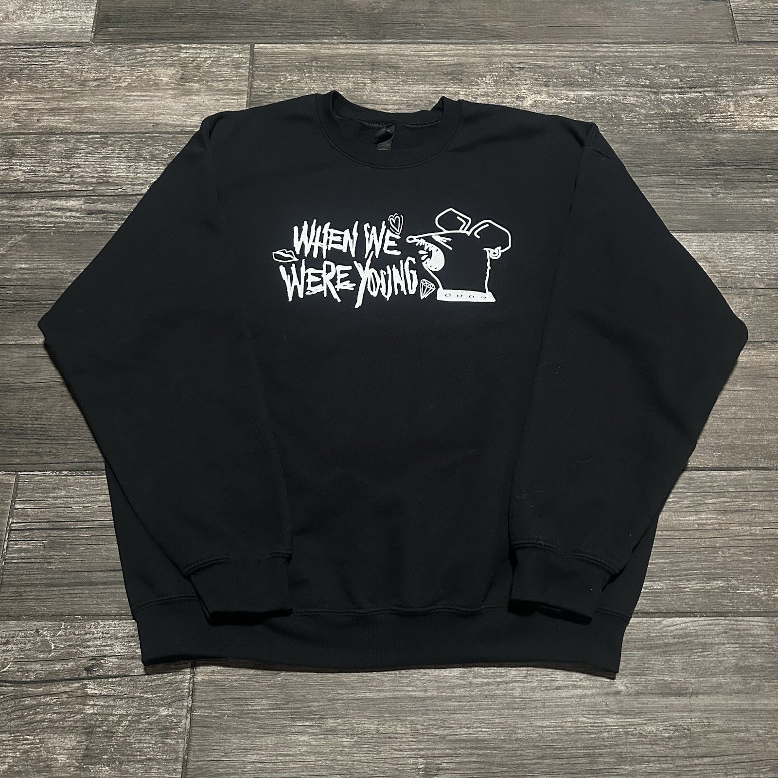 2025 WHEN WE WERE YOUNG EMO FESTIVAL LAS VEGAS SWEATSHIRT BLACK XL BLINK-182 Yesterday's Fits Clothing Fashion Vintage Streetwear Fashion Item
