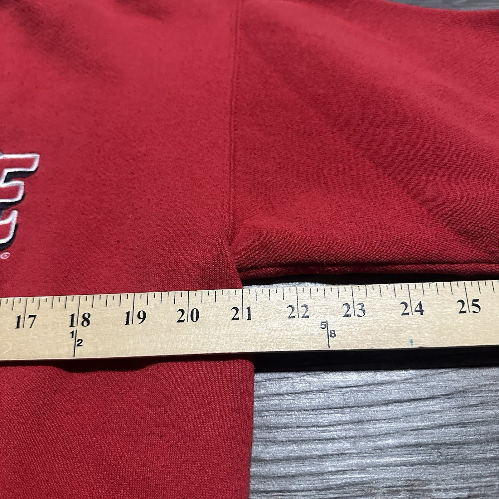 VTG 90s LOGO ATHLETIC OHIO STATE BUCKEYES RED PULLOVER SWEATSHIRT SZ L Yesterday's Fits Clothing Fashion Vintage Streetwear Fashion Item