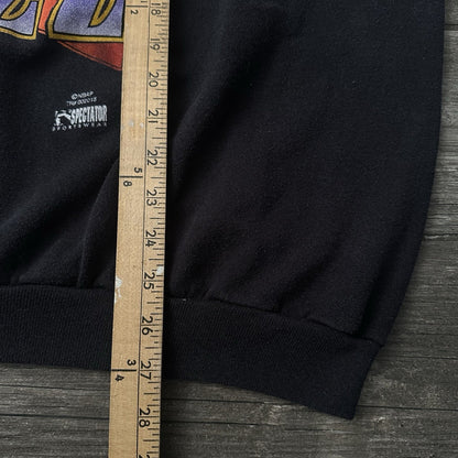VTG 90s SPECTATOR UTAH JAZZ NBA BASKETBALL BLACK SWEATSHIRT XL USA GRAPHIC Yesterday's Fits Clothing Fashion Vintage Streetwear Fashion Item