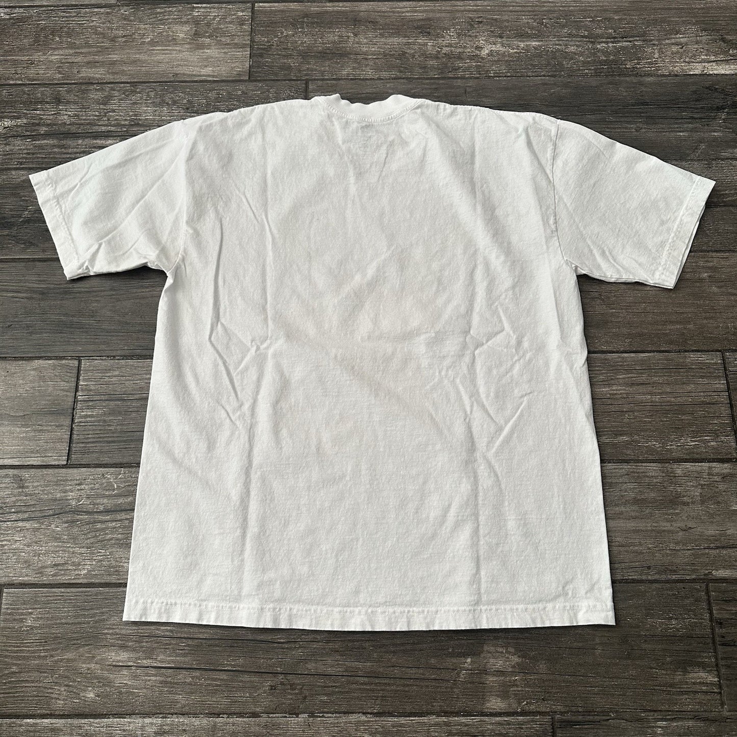 BUENO IT MEANS GOOD WHITE T-SHIRT TEE SZ XL DANCE DANCING SHORT SLEEVE Yesterday's Fits Clothing Fashion Vintage Streetwear Fashion Item