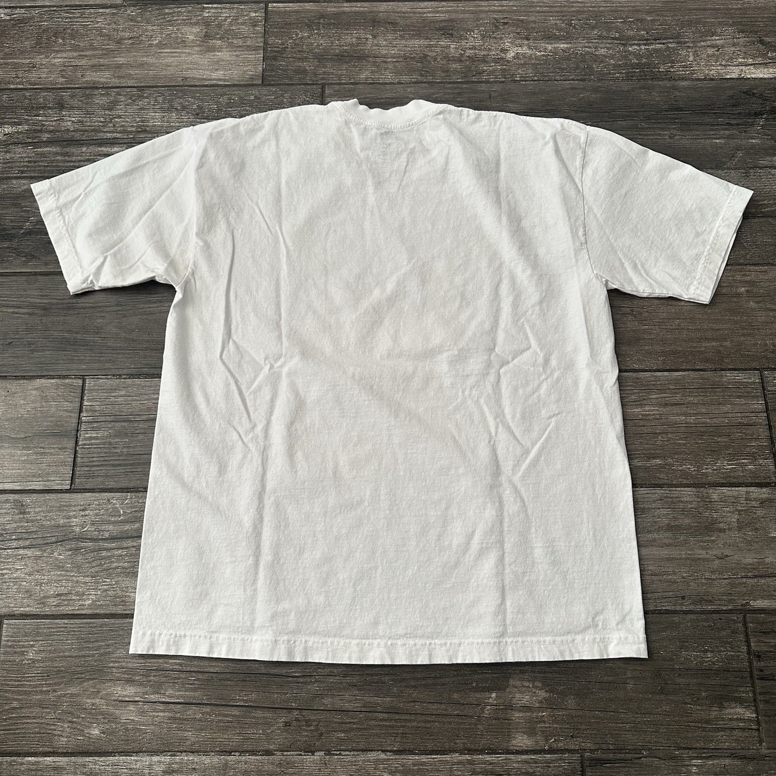 BUENO IT MEANS GOOD WHITE T-SHIRT TEE SZ XL DANCE DANCING SHORT SLEEVE Yesterday's Fits Clothing Fashion Vintage Streetwear Fashion Item
