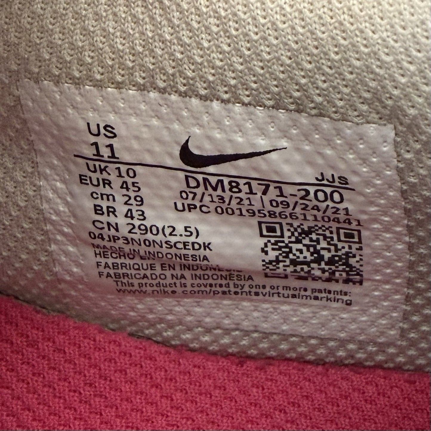 NIKE AIR MAX 90 SPRUNG SESAME DM8171-200 TAN BEIGE PURPLE PINK WMNS SZ 11 NO BOX Yesterday's Fits Clothing Fashion Vintage Streetwear Fashion Item