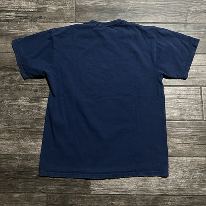 VTG LOGO ATHLETIC INDIANA PACERS BLUE BASKETBALL SHIRT SZ L NBA Yesterday's Fits Clothing Fashion Vintage Streetwear Fashion Item