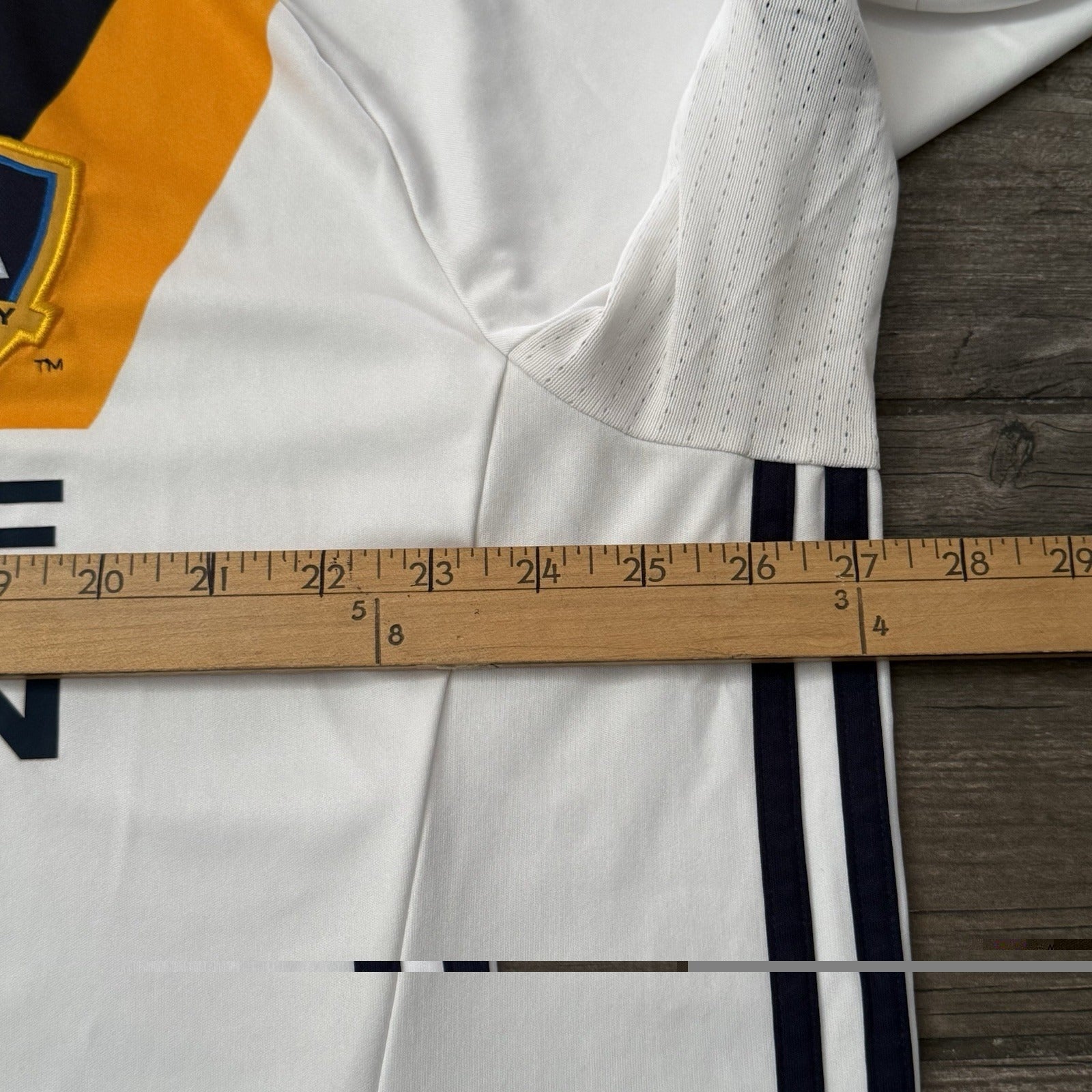 2015 ADIDAS LA GALAXY WHITE SOCCER JERSEY KIT SHORT SLEEVE SZ 2XL MLS HERBALIFE Yesterday's Fits Clothing Fashion Vintage Streetwear Fashion Item