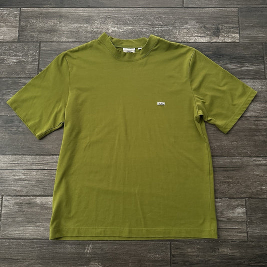 VTG 90s QUIKSILVER GREEN BAGGY OVERSIZED SURF T-SHIRT L (FITS XL) SHORT SLEEVE Yesterday's Fits Clothing Fashion Vintage Streetwear Fashion Item