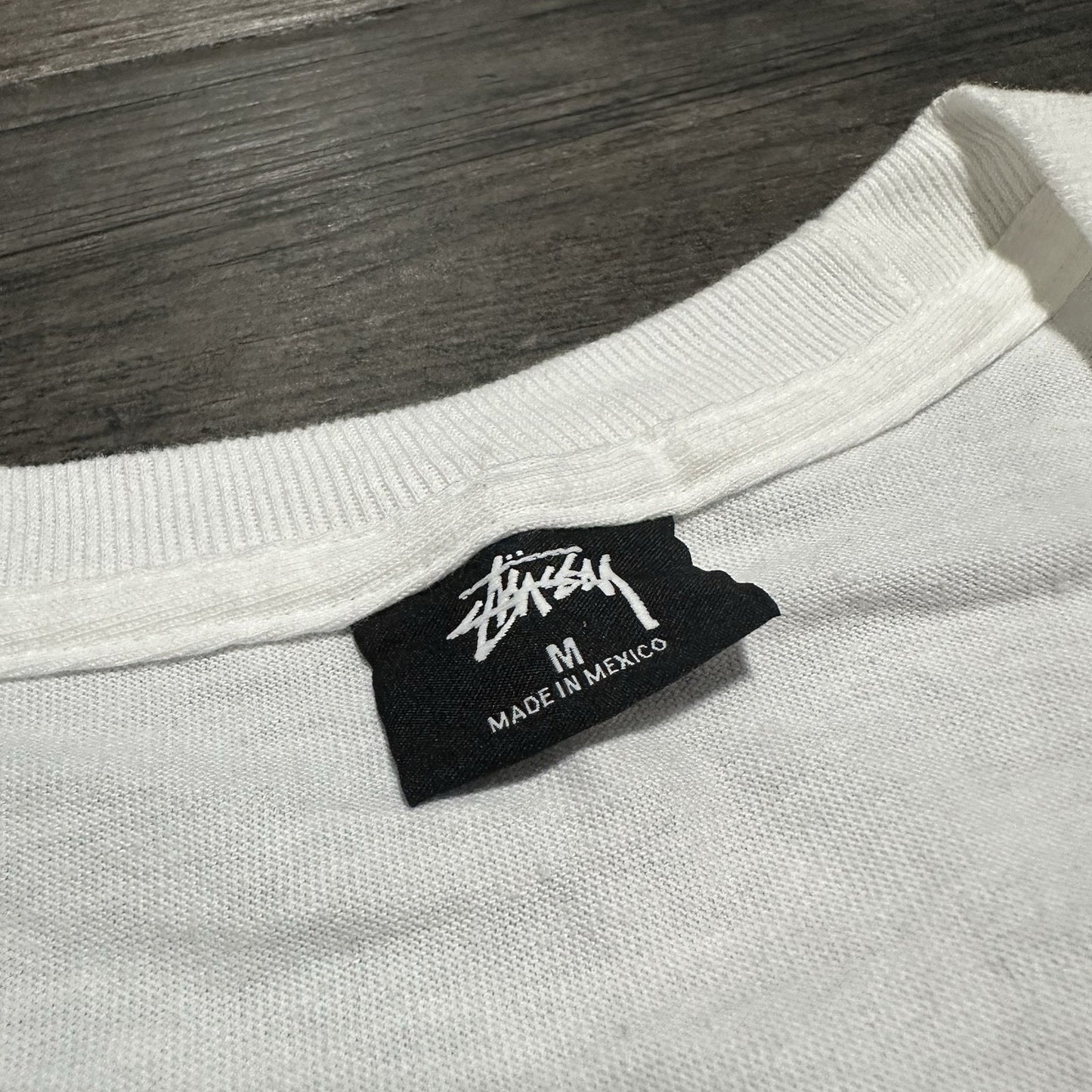 2019 STUSSY CACTUS PLANT FLEA MARKET CPFM AOP WHITE T-SHIRT SZ M MULTI-LOGO Yesterday's Fits Clothing Fashion Vintage Streetwear Fashion Item