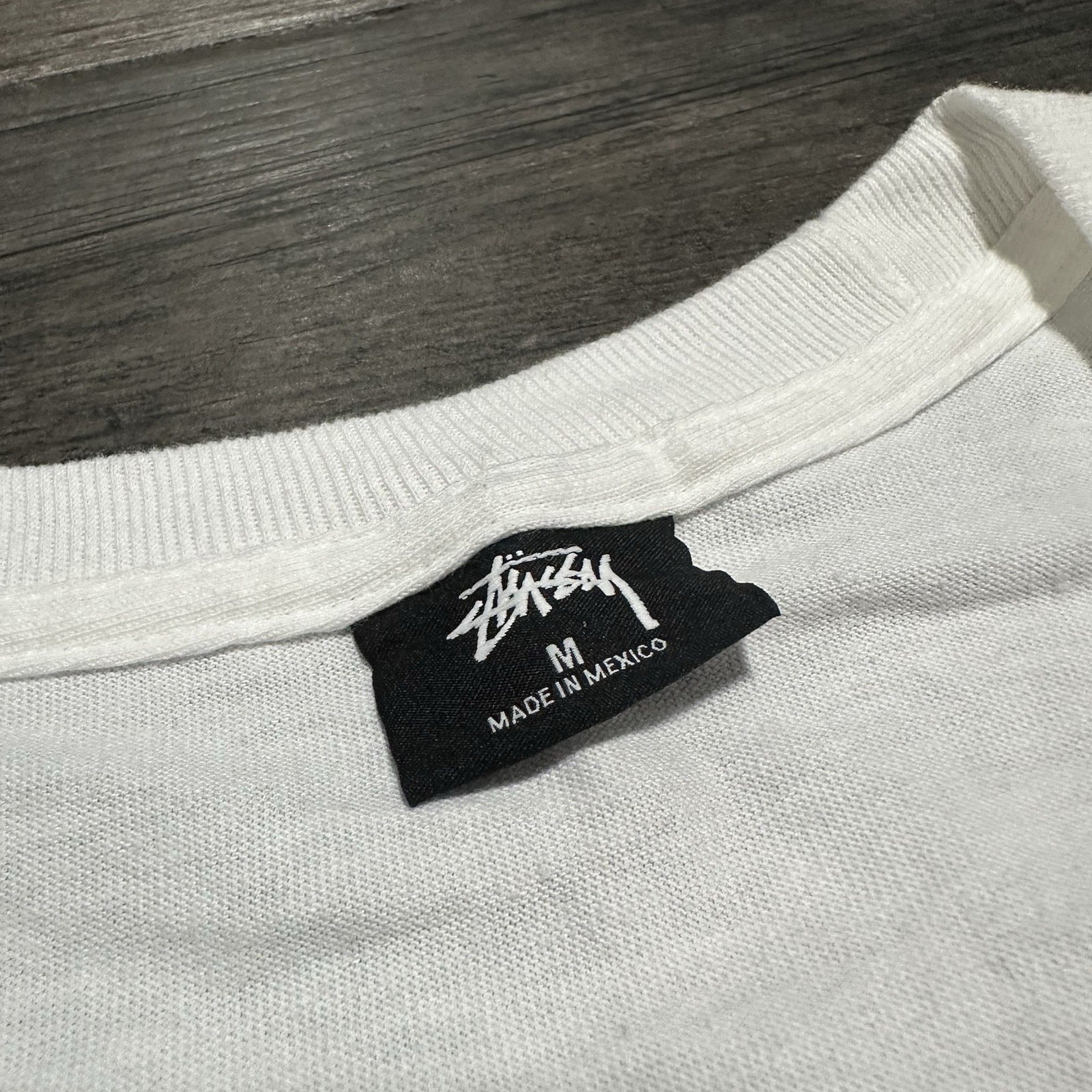 2019 STUSSY CACTUS PLANT FLEA MARKET CPFM AOP WHITE T-SHIRT SZ M MULTI-LOGO Yesterday's Fits Clothing Fashion Vintage Streetwear Fashion Item