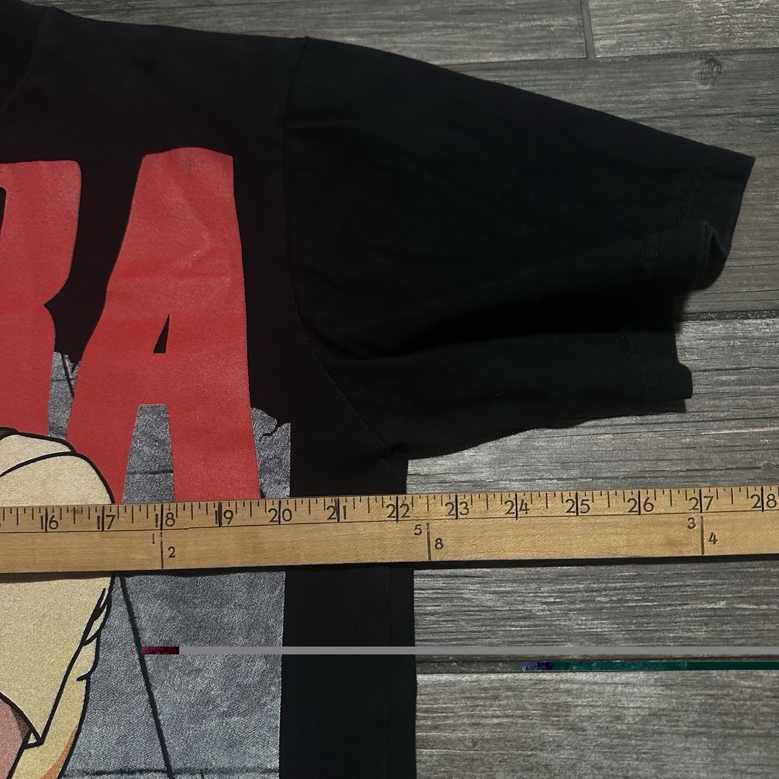 LETS VINTAGES AKIRA MODERN MOVIE PROMO ALL OVER PRINT AOP BLACK T-SHIRT SZ L Yesterday's Fits Clothing Fashion Vintage Streetwear Fashion Item