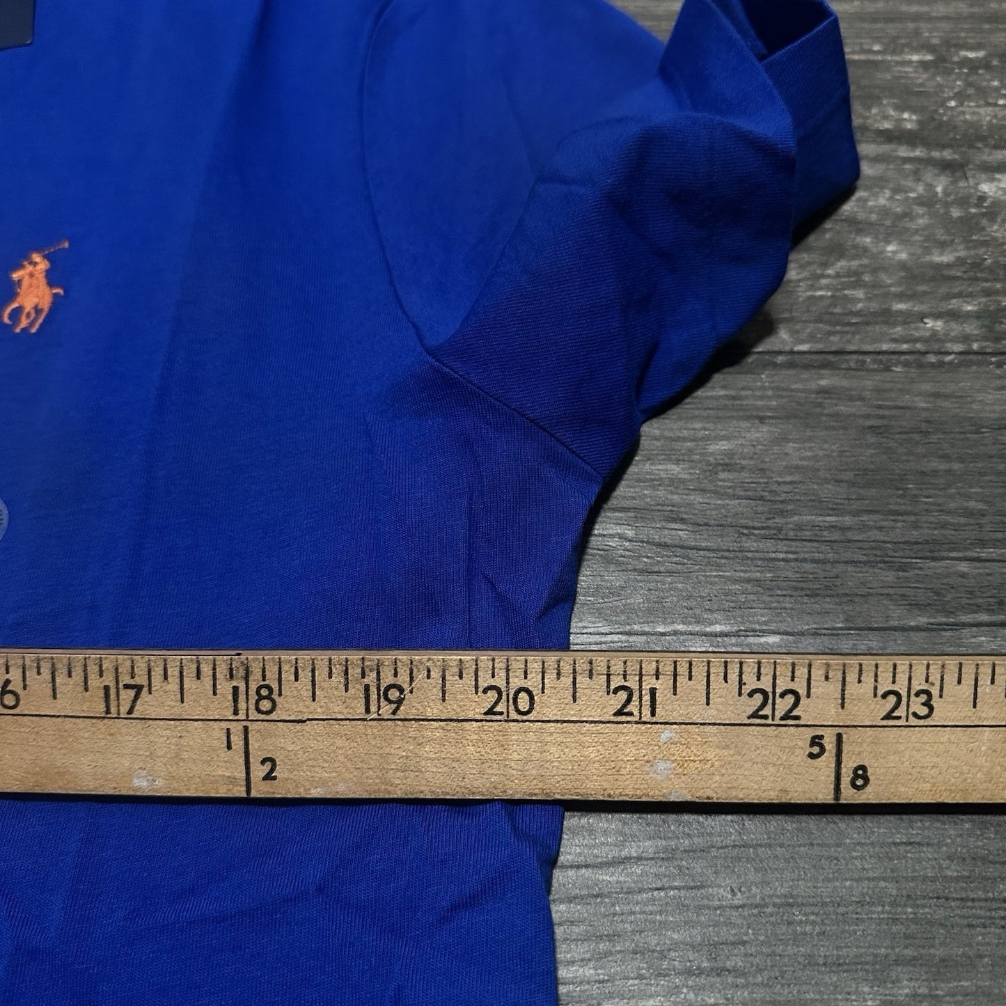 NWT POLO RALPH LAUREN BLUE T-SHIRT SMALL PONY SHORT SLEEVE SZ L BRAND NEW Yesterday's Fits Clothing Fashion Vintage Streetwear Fashion Item
