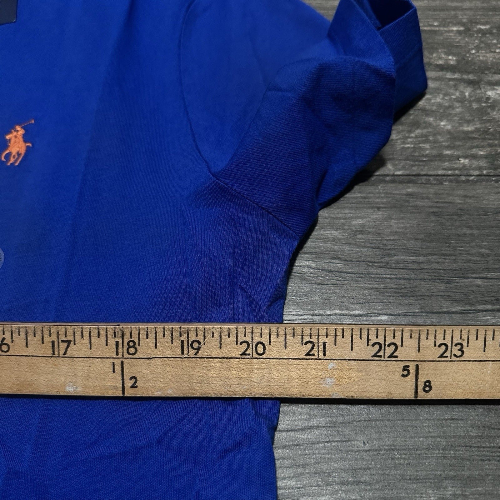 NWT POLO RALPH LAUREN BLUE T-SHIRT SMALL PONY SHORT SLEEVE SZ L BRAND NEW Yesterday's Fits Clothing Fashion Vintage Streetwear Fashion Item
