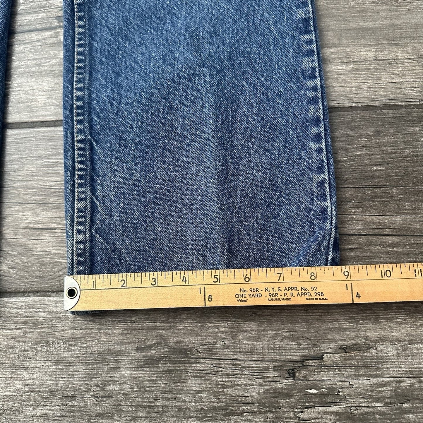 VTG 80s LEVIS 517 BLUE DENIM JEANS MEASURE 36X29 PANTS STRAIGHT LEG USA MADE (J) Yesterday's Fits Clothing Fashion Vintage Streetwear Fashion Item