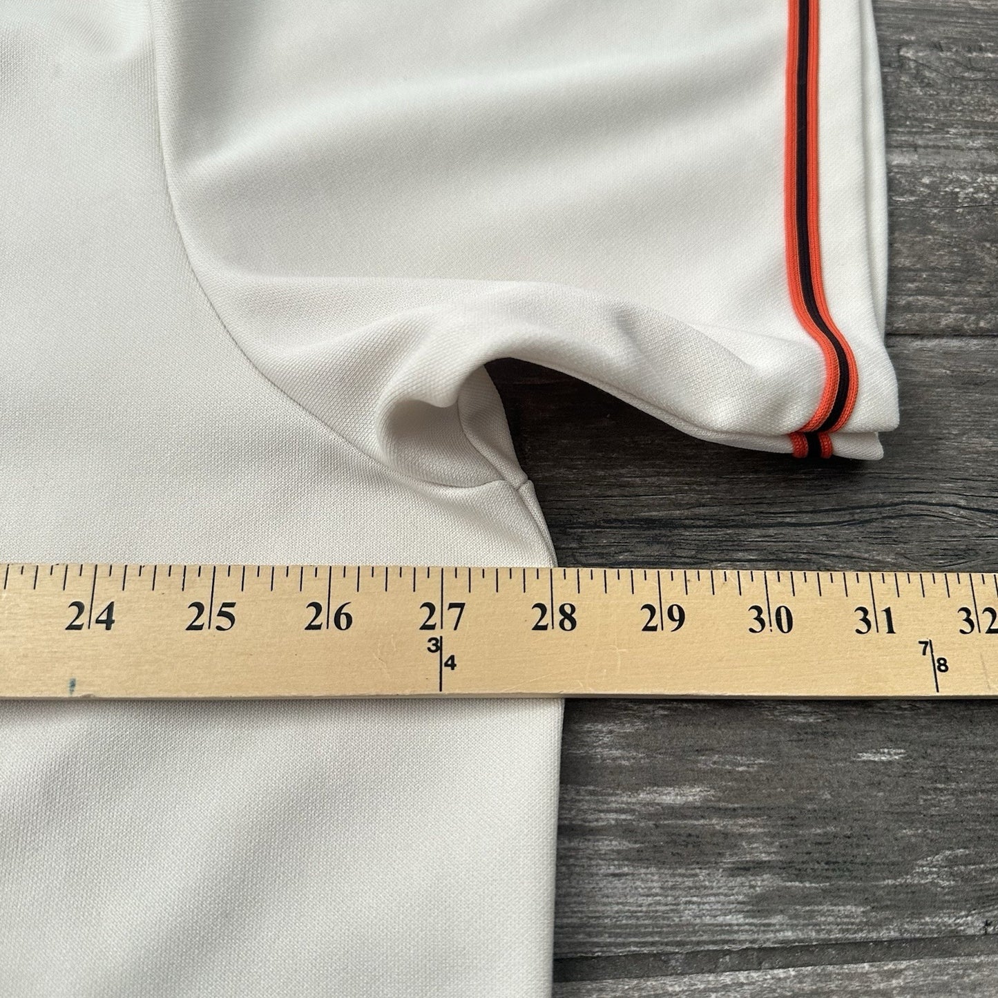 MAJESTIC SAN FRANCISCO GIANTS BLANK BASEBALL JERSEY BUTTON UP BEIGE 3XL Yesterday's Fits Clothing Fashion Vintage Streetwear Fashion Item