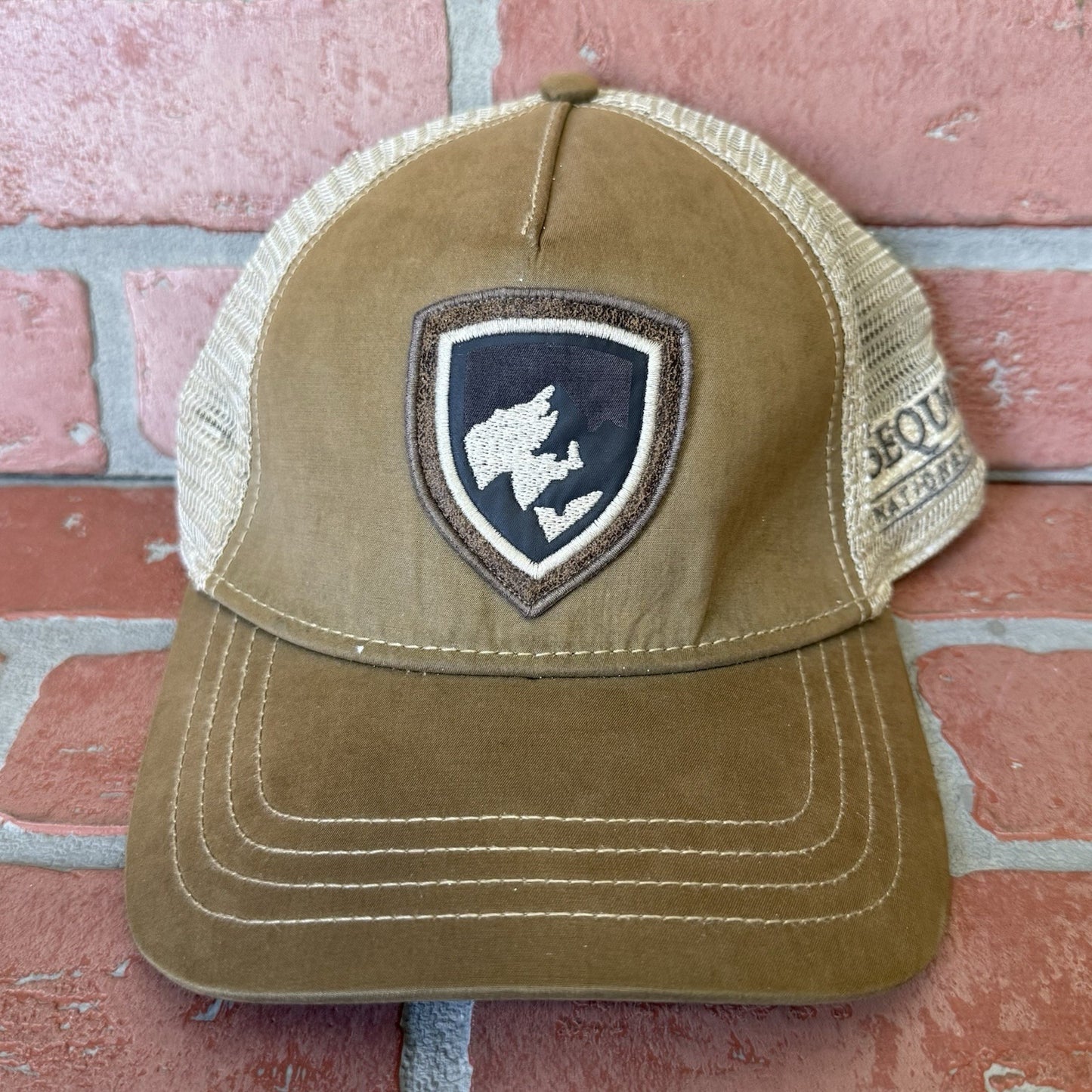KÜHL HIKING MOUNTAIN TRUCKER SNAPBACK TAN BROWN KUHL SEQUOIA NATIONAL PARK HAT Yesterday's Fits Clothing Fashion Vintage Streetwear Fashion Item