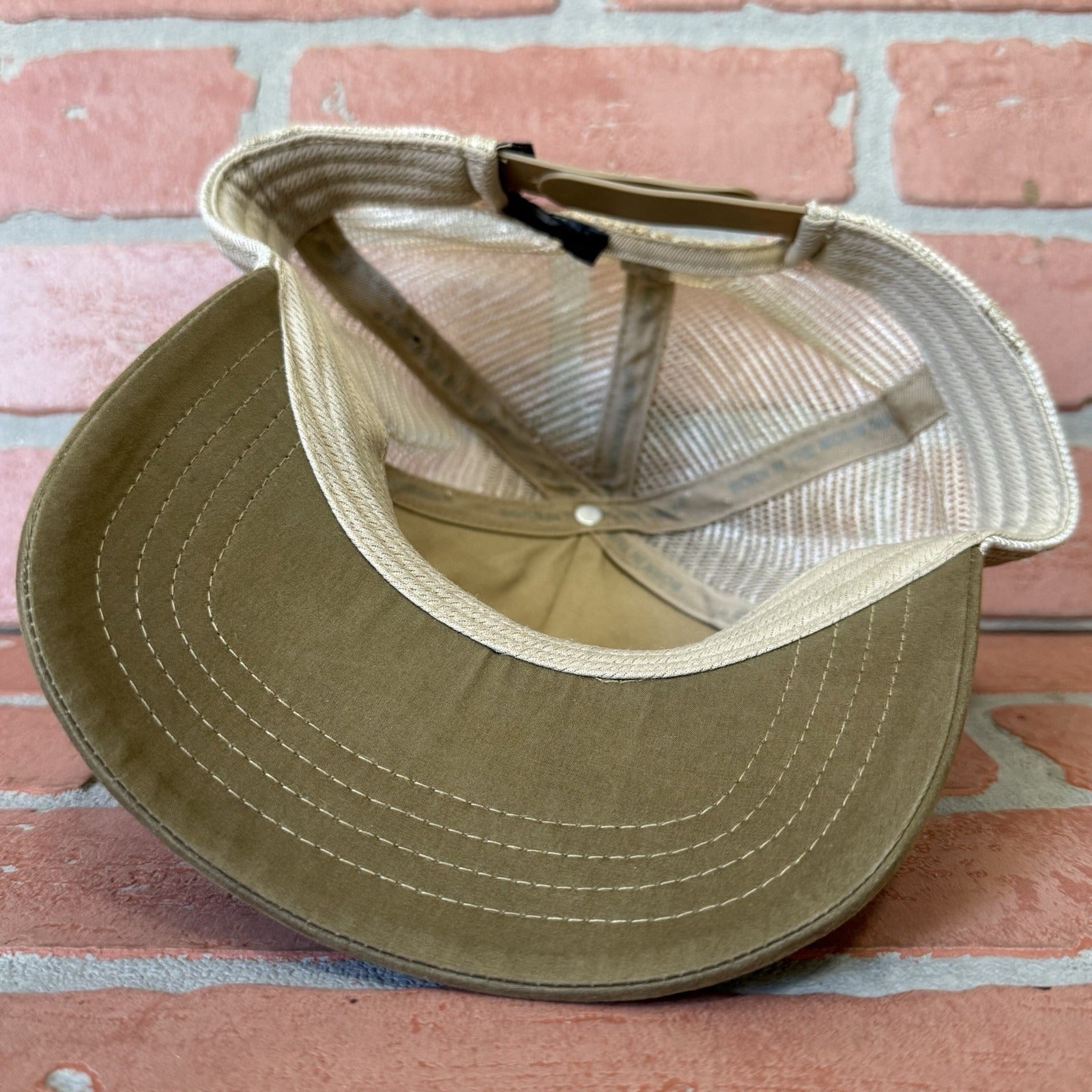 KÜHL HIKING MOUNTAIN TRUCKER SNAPBACK TAN BROWN KUHL SEQUOIA NATIONAL PARK HAT Yesterday's Fits Clothing Fashion Vintage Streetwear Fashion Item