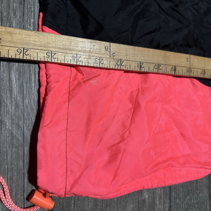 VTG 90s NIKE WINDBREAKER LIGHTWEIGHT ZIP UP JACKET PINK BLACK SZ M NEON Yesterday's Fits Clothing Fashion Vintage Streetwear Fashion Item