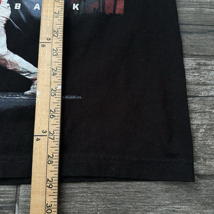 LOS ANGELES DODGERS SHOHEI OHTANI BACK 2 BACK MVP BASEBALL BLACK T-SHIRT SZ M