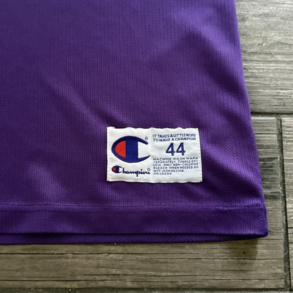 VTG CHAMPION UTAH JAZZ JOHN STOCKTON PURPLE BASKETBALL JERSEY BIG MOUNTAIN L 44 Yesterday's Fits Clothing Fashion Vintage Streetwear Fashion Item