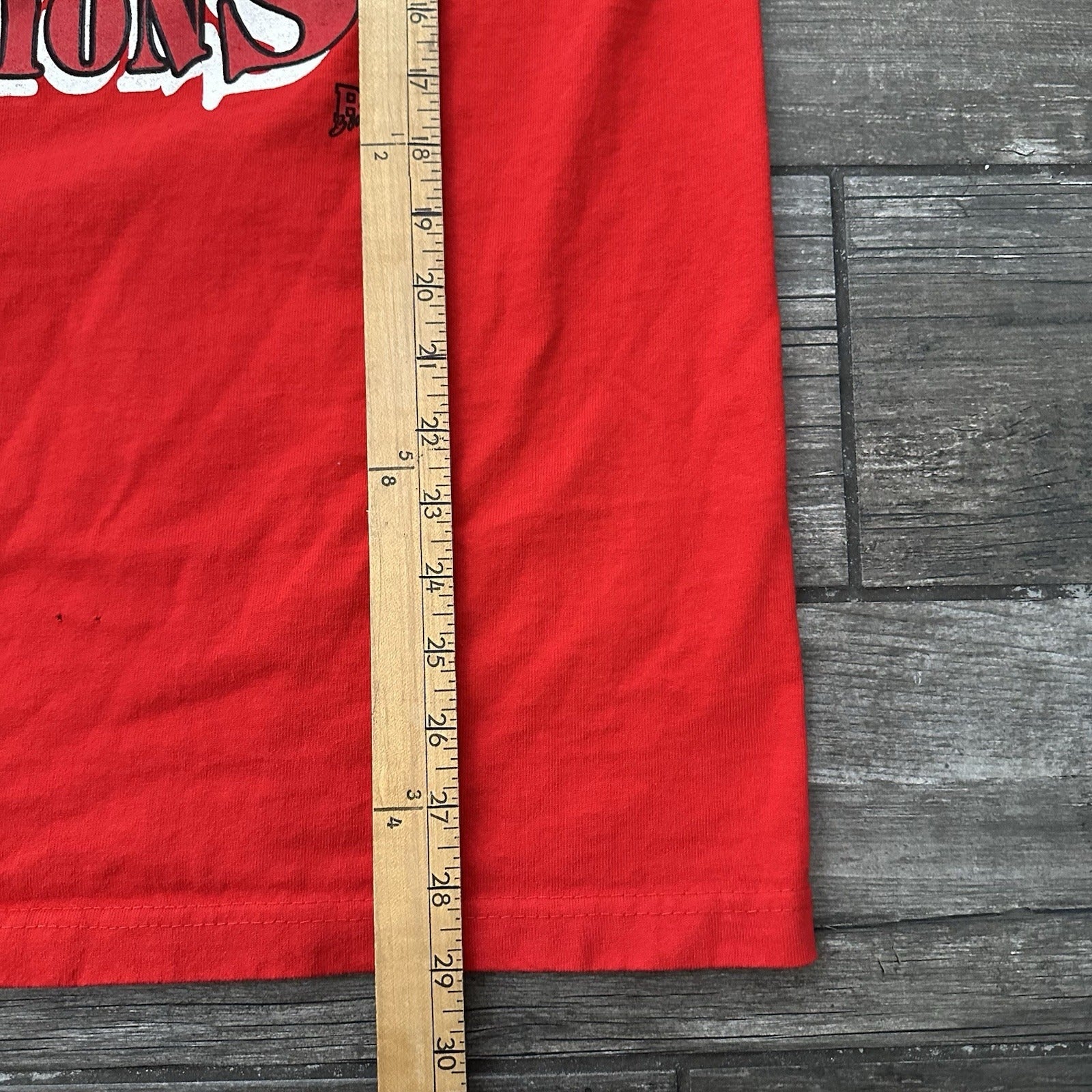 VTG 1994 NEBRASKA CORNHUSKERS NATIONAL CHAMPIONS FOOTBALL T-SHIRT XL Yesterday's Fits Clothing Fashion Vintage Streetwear Fashion Item