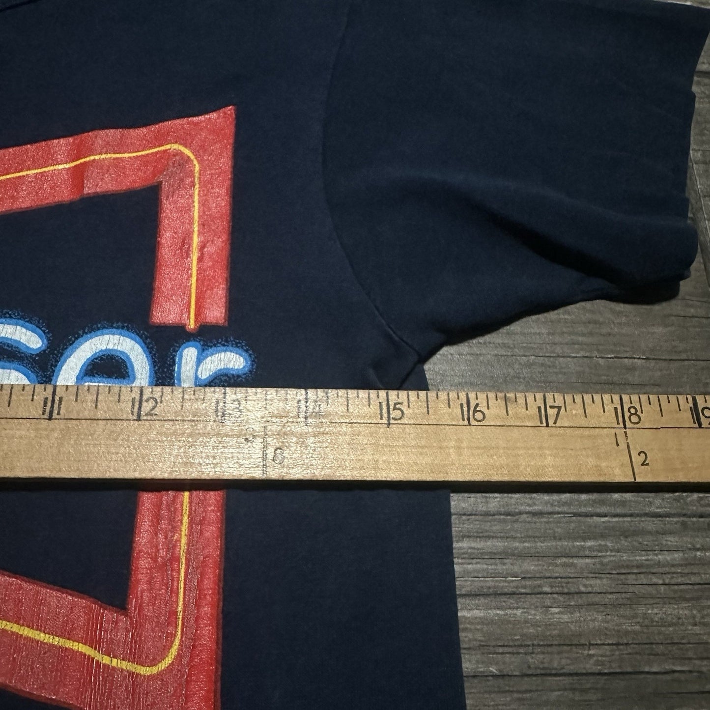 VTG 80s BUDWEISER NAVY BLUE GRAPHIC ADVERTISEMENT T-SHIRT SZ M BEER Yesterday's Fits Clothing Fashion Vintage Streetwear Fashion Item