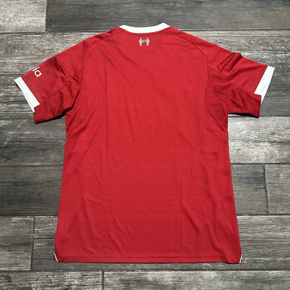 $100 NWT ADIDAS LIVERPOOL FC RED WHITE SOCCER JERSEY FUTBOL KIT SZ L SHIRT Yesterday's Fits Clothing Fashion Vintage Streetwear Fashion Item