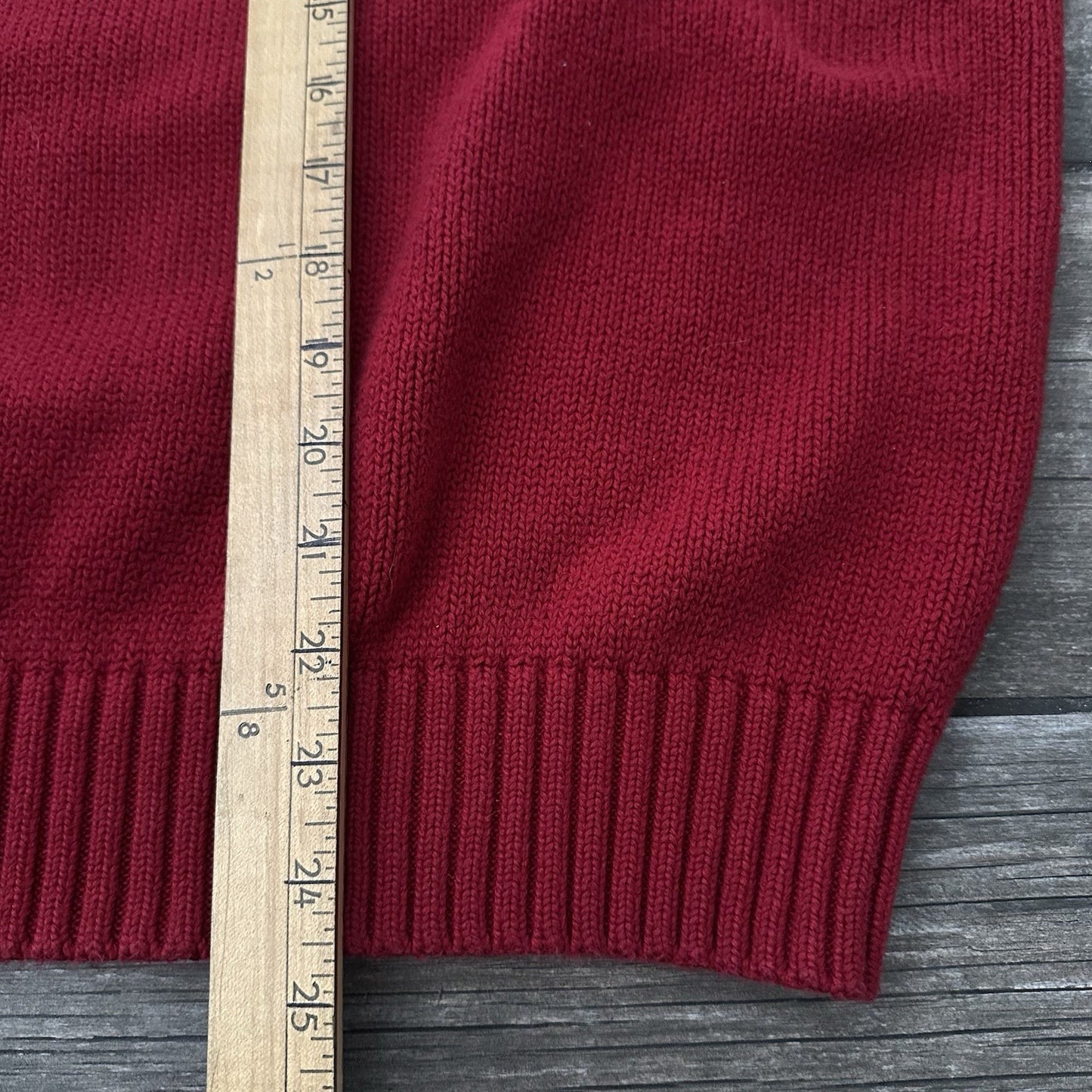 POLO RALPH LAUREN PONY PULLOVER CREWNECK KNIT SWEATER RED SZ XXL COTTON HEAVY Yesterday's Fits Clothing Fashion Vintage Streetwear Fashion Item