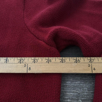 POLO RALPH LAUREN PONY PULLOVER CREWNECK KNIT SWEATER RED SZ XXL COTTON HEAVY Yesterday's Fits Clothing Fashion Vintage Streetwear Fashion Item