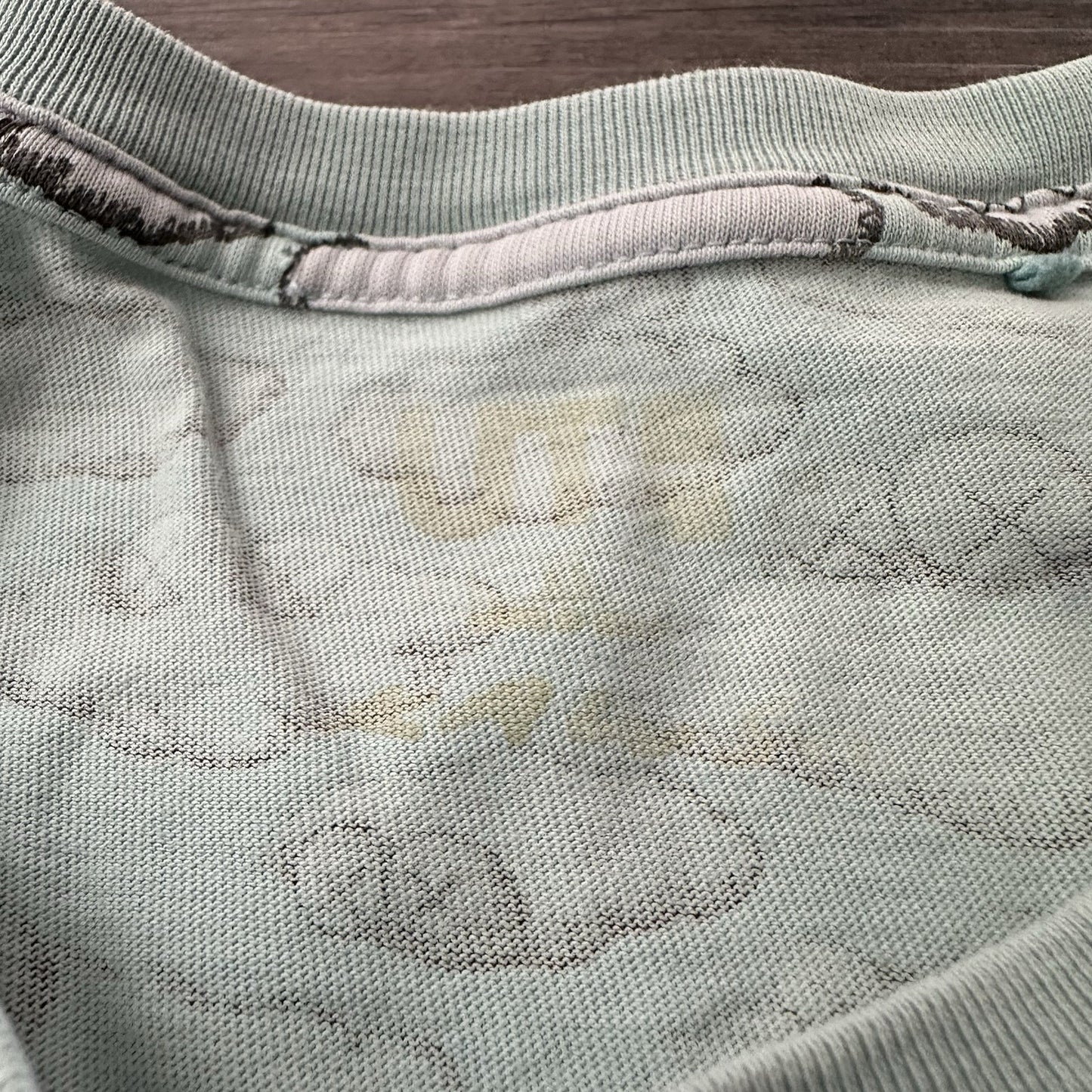 KAWS CLOUD BABY BLUE WHITE ALL OVER PRINT AOP GRAPHIC TEE T-SHIRT SZ M Yesterday's Fits Clothing Fashion Vintage Streetwear Fashion Item