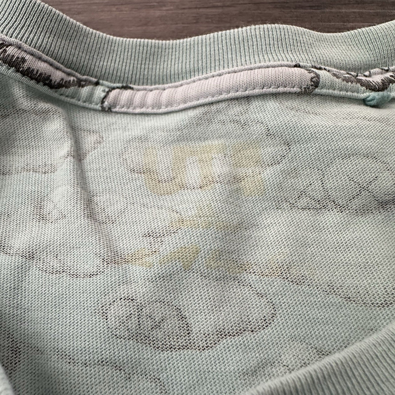 KAWS CLOUD BABY BLUE WHITE ALL OVER PRINT AOP GRAPHIC TEE T-SHIRT SZ M Yesterday's Fits Clothing Fashion Vintage Streetwear Fashion Item