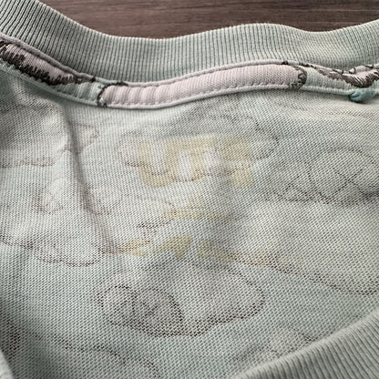 KAWS CLOUD BABY BLUE WHITE ALL OVER PRINT AOP GRAPHIC TEE T-SHIRT SZ M Yesterday's Fits Clothing Fashion Vintage Streetwear Fashion Item