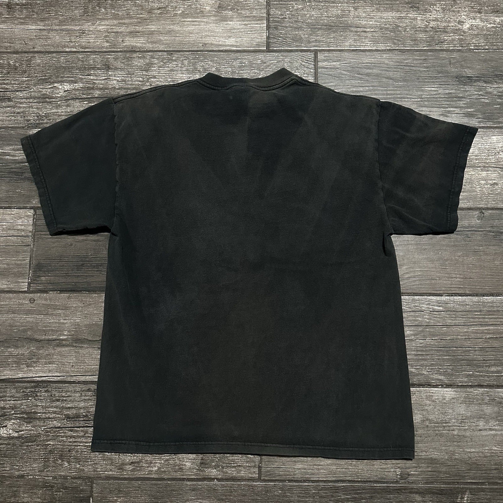Y2K FAMILY GUY STEWIE TV PROMO T-SHIRT BLACK FADED FADER T-SHIRT SZ L Yesterday's Fits Clothing Fashion Vintage Streetwear Fashion Item