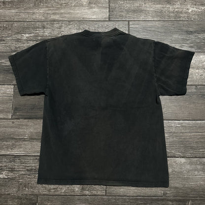 Y2K FAMILY GUY STEWIE TV PROMO T-SHIRT BLACK FADED FADER T-SHIRT SZ L Yesterday's Fits Clothing Fashion Vintage Streetwear Fashion Item