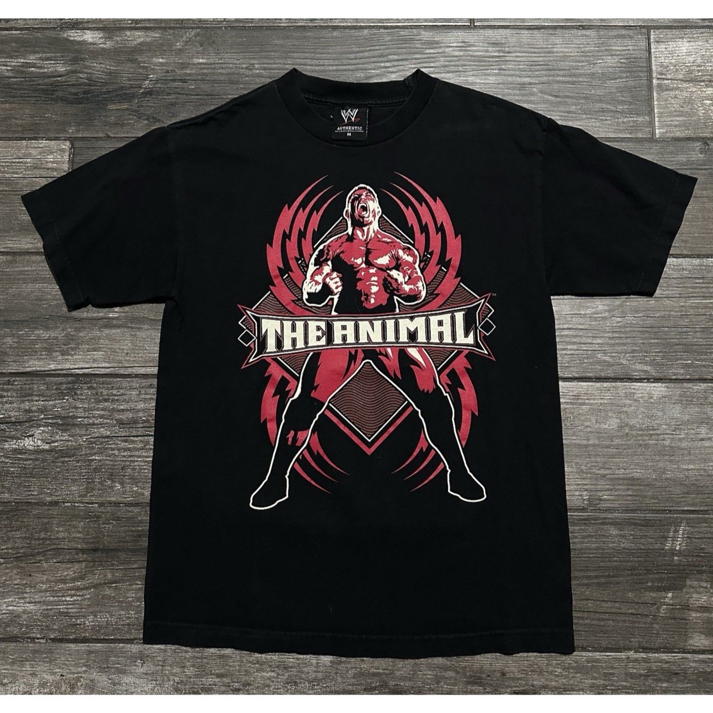 Y2K WWE DAVE BAUTISTA THE ANIMAL WRESTLING BLACK T-SHIRT WRESTLER TEE SZ M Yesterday's Fits Clothing Fashion Vintage Streetwear Fashion Item