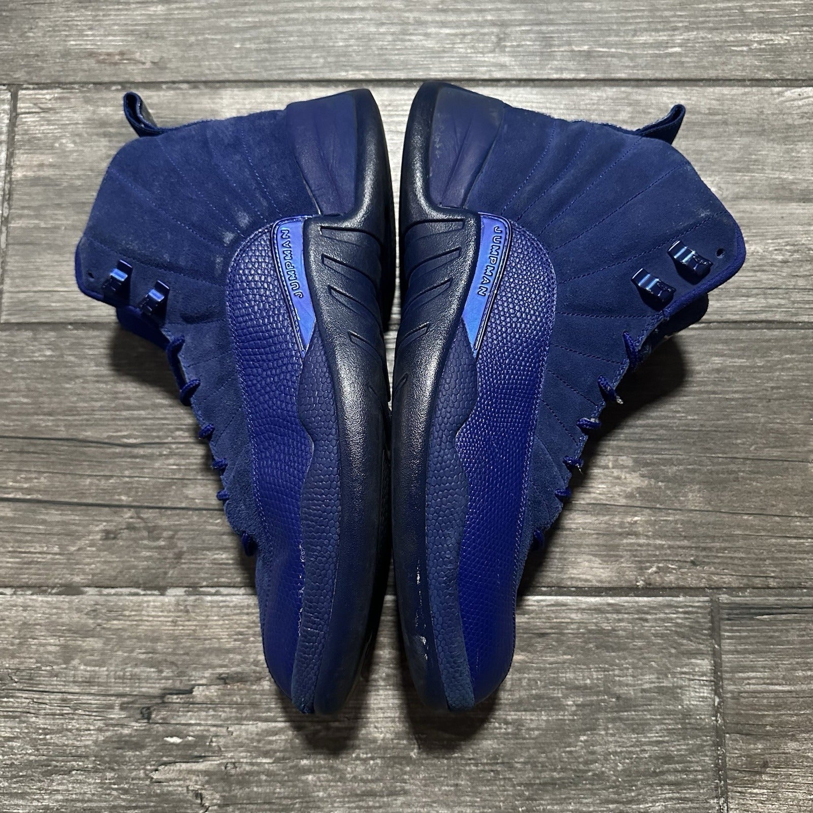 AIR JORDAN 12 DEEP ROYAL BLUE ATHLETIC MENS 130690 400 NO BOX SZ 12.5 SNEAKERS Yesterday's Fits Clothing Fashion Vintage Streetwear Fashion Item