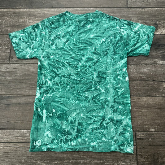 NWT VTG MICKEY UNLIMITED MINNIE MOUSE TIE-DYE CHARACTER T-SHIRT GREEN SZ S Yesterday's Fits Clothing Fashion Vintage Streetwear Fashion Item