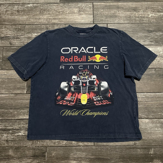 ABERCROMBIE & FITCH VINTAGE INSPIRED ORACLE RED BULL RACING F1 RACE T-SHIRT XL Yesterday's Fits Clothing Fashion Vintage Streetwear Fashion Item